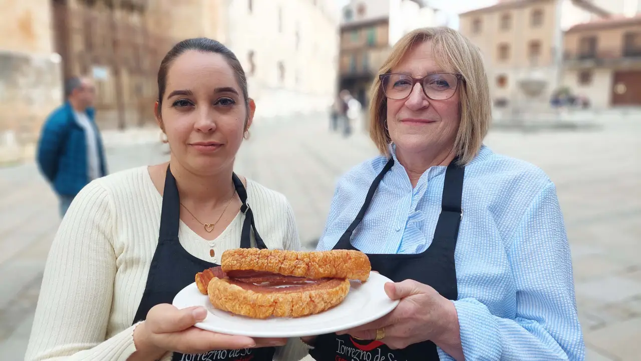 El bar El Volante de Ólvega (Soria) gana el premio al Mejor Torrezno del Mundo El bar El Volante de Ólvega (Soria) gana el premio al Mejor Torrezno del Mundo