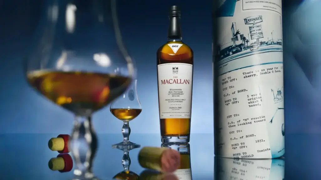 The Macallan celebra el 55 aniversario de “Diamantes para la eternidad” con una edición limitada especial
