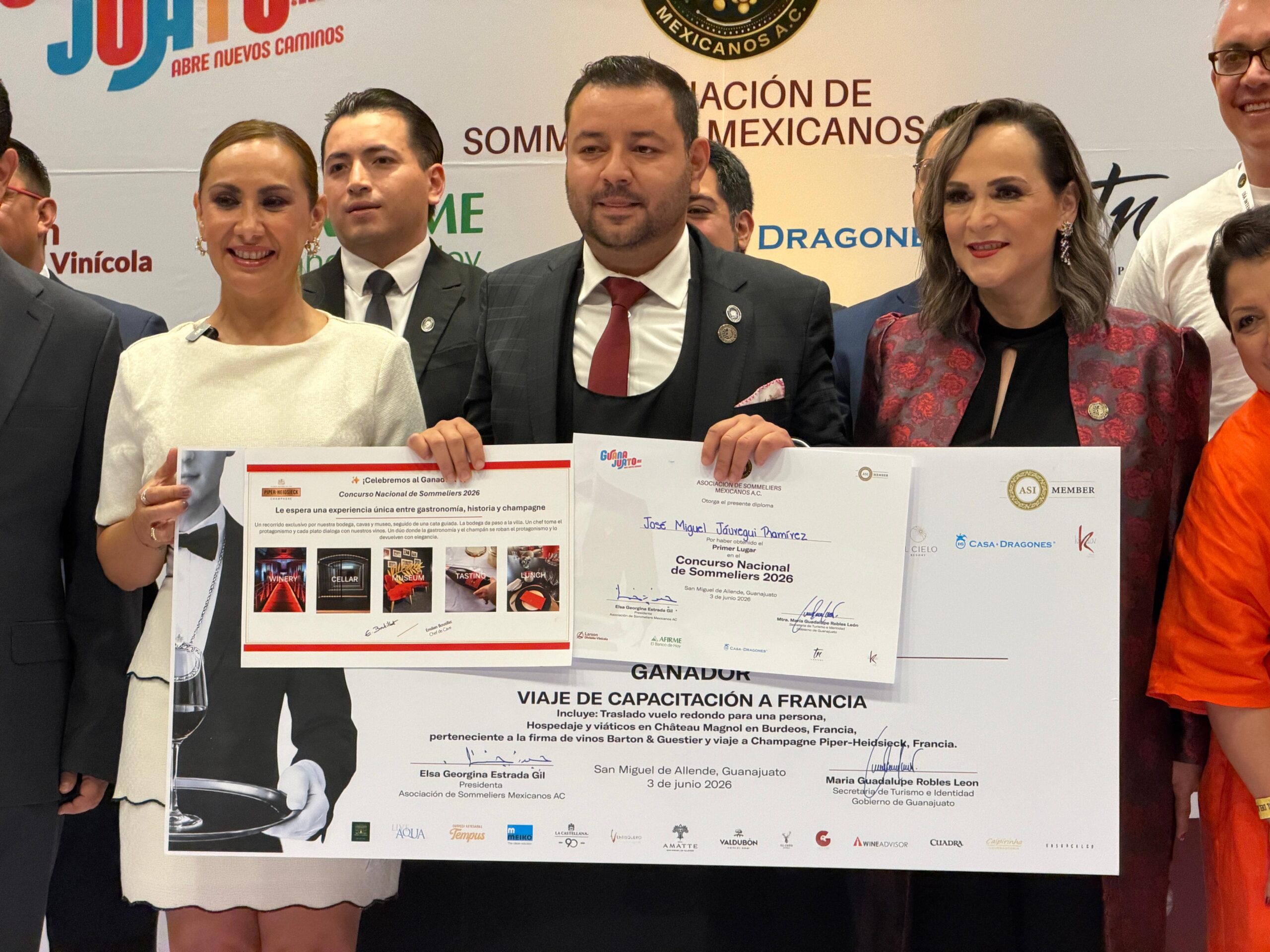 Te presentamos al mejor sommelier de México en 2026