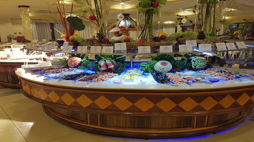 El buffet libre se impone como festín gastronómico