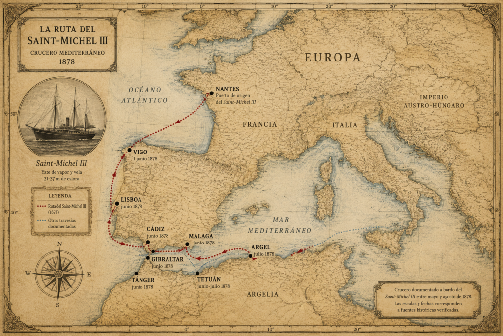 El temporal que llevó a Julio Verne hasta un territorio que ya conocía