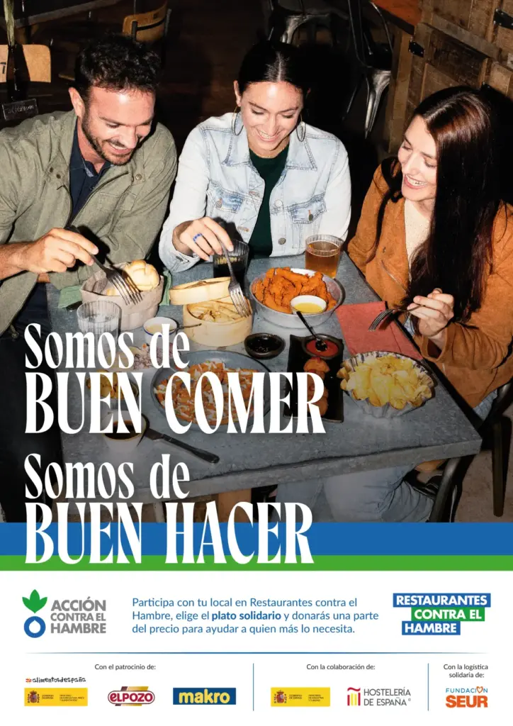 Los fogones españoles se vuelven a reunir en la XVII edición de Restaurantes contra el Hambre