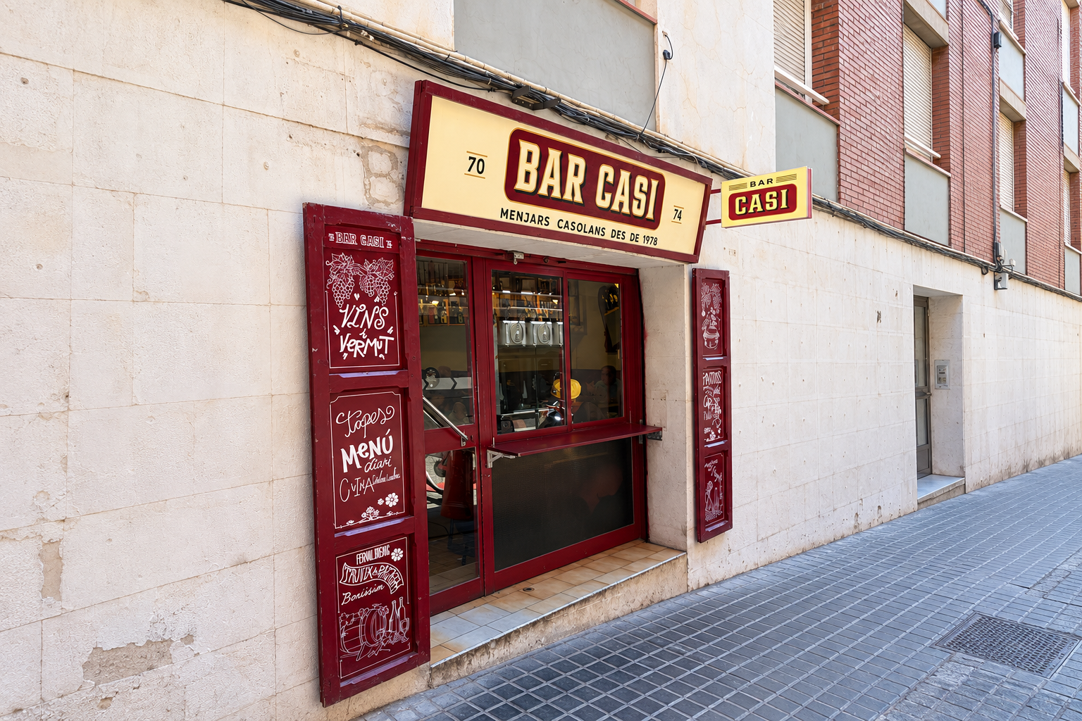 Bitácora del Paladar: Bar Casi, una cocina con identidad gastronómica en Barcelona  