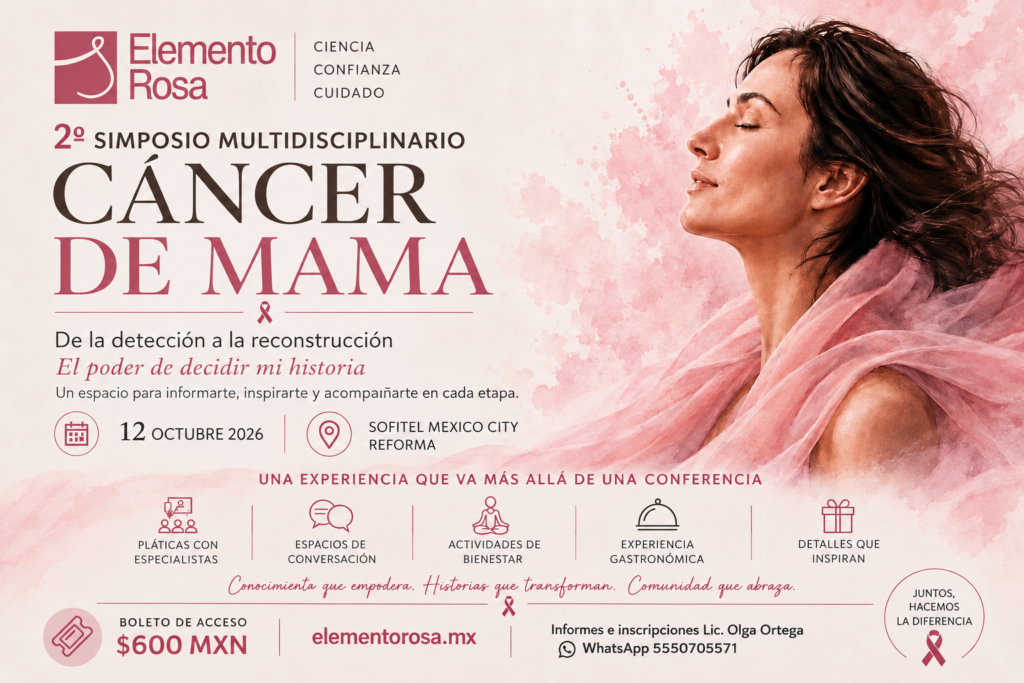 Elemento Rosa reúne ciencia, gastronomía y solidaridad en su segundo Simposio de Cáncer de Mama